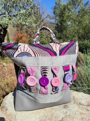 Sac Déco bouton