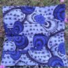 Housse coussin Vespa bleu