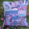 Housse coussin Licorne parme
