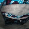 Sac Patchwork carrés Wax et jean