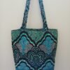 Sac Wax vert bleu et corail