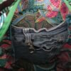 Sac Wax vert bleu et corail