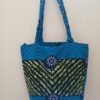 Sac Wax Turquoise et Vert