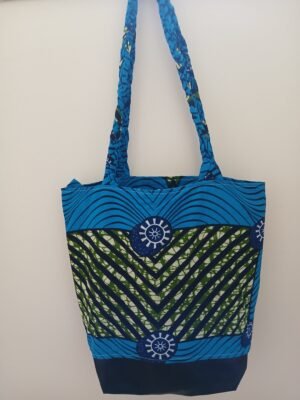 Sac Wax Turquoise et Vert