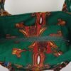 Sac Wax Bordeaux et vert bouteille