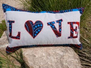 Housse coussin LOVE