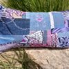 Housse coussin Dog Français parme