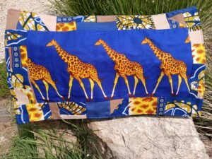 Housse coussin Girafe