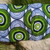Housse coussin Papillon vert et noir