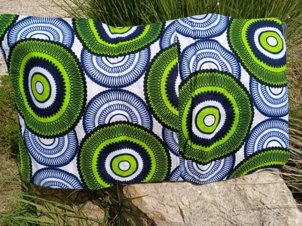 20250609_113520 Housse coussin Papillon vert et noir