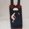 Sac pétanque bordeaux et noir