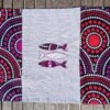 Set de table rose et violet