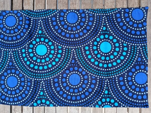 20250610_103616 Set de table turquoise et bleu
