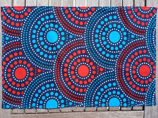 20250610_103843 Set de table turquoise et rouge