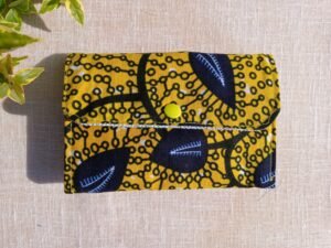 Porte-monnaie Multifonction Jaune et noir