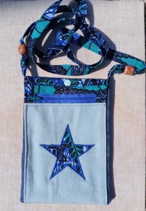 Pochette Bandoulière 3 poches Etoile
