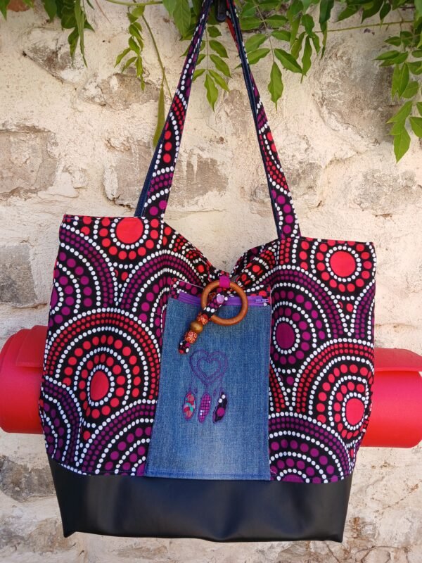 20250624_095050 Sac de yoga / rose et violet Grand modèle