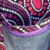Sac de yoga / rose et violet Grand modèle