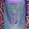 Sac de yoga / rose et violet Grand modèle