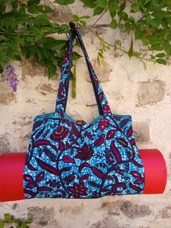 20250624_100623 Sac de yoga / sport turquoise et violet Petit modèle
