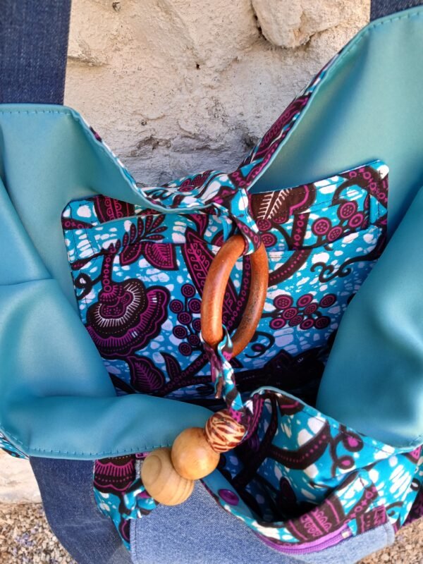 20250624_100650 Sac de yoga / sport turquoise et violet Petit modèle