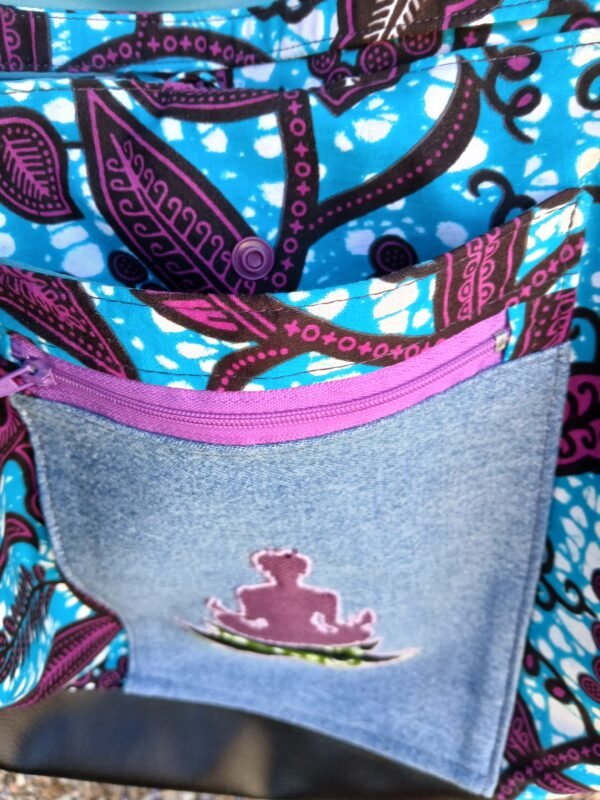 20250624_100758 Sac de yoga / sport turquoise et violet Petit modèle