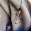 Sac de yoga / sport orange et marron Petit modele