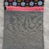 Sac poche patchwork vinyle marin corail