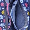 Sac poche patchwork vinyle marin corail