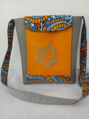 Sac Bandoulière multipoches chat