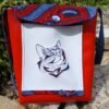 Sac Bandoulière multipoches chat rouge