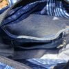 Sac bleu roi poche patchwork en jean