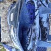 Sac bleu roi poche patchwork jean