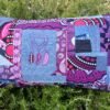 Housse coussin Attrape rêve violet et rose