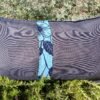 Housse coussin Portrait chat bleu ciel