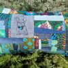 Housse coussin Dog Français vert