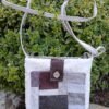 Sac beige poches patchwork