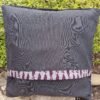 Housse coussin chat joueur violet