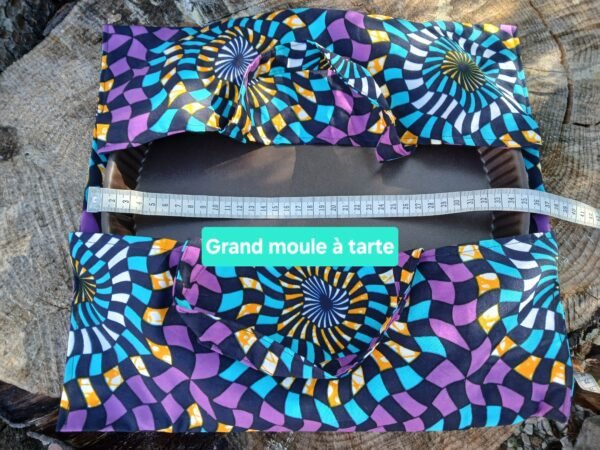 20250930_093907 Porte tarte violet, turquoise et orange