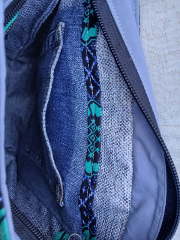 20250930_083630 Sac velours gris déco feuille