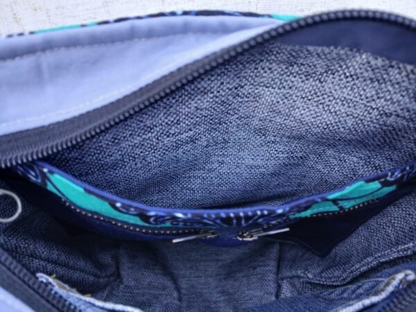 20250930_083752 Sac velours gris déco feuille