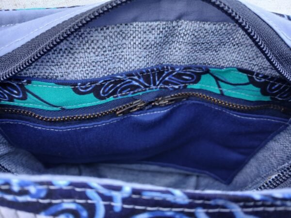 20250930_083809 Sac velours gris déco feuille