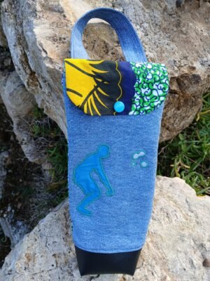 Sac pétanque jaune et vert