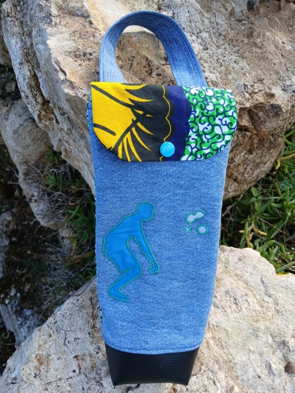 Sac pétanque jaune et vert