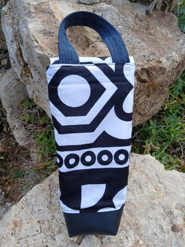 Sac pétanque noir et blanc