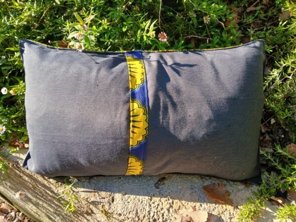 Housse coussin Dog français jaune