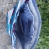 Sac Bandoulière multipoches chat bleu