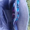 Sac Bandoulière multipoches chat bleu