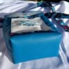 Sac Bandoulière multipoches chat bleu