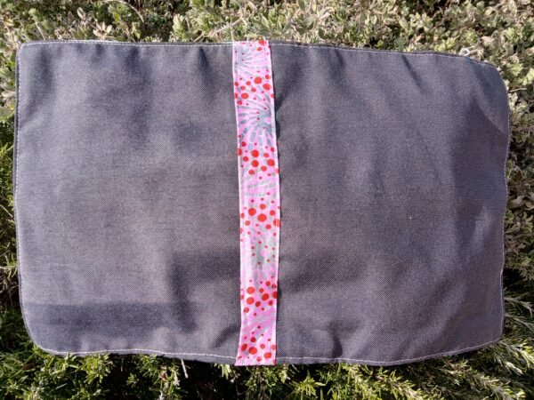 Housse coussin Dog français rose